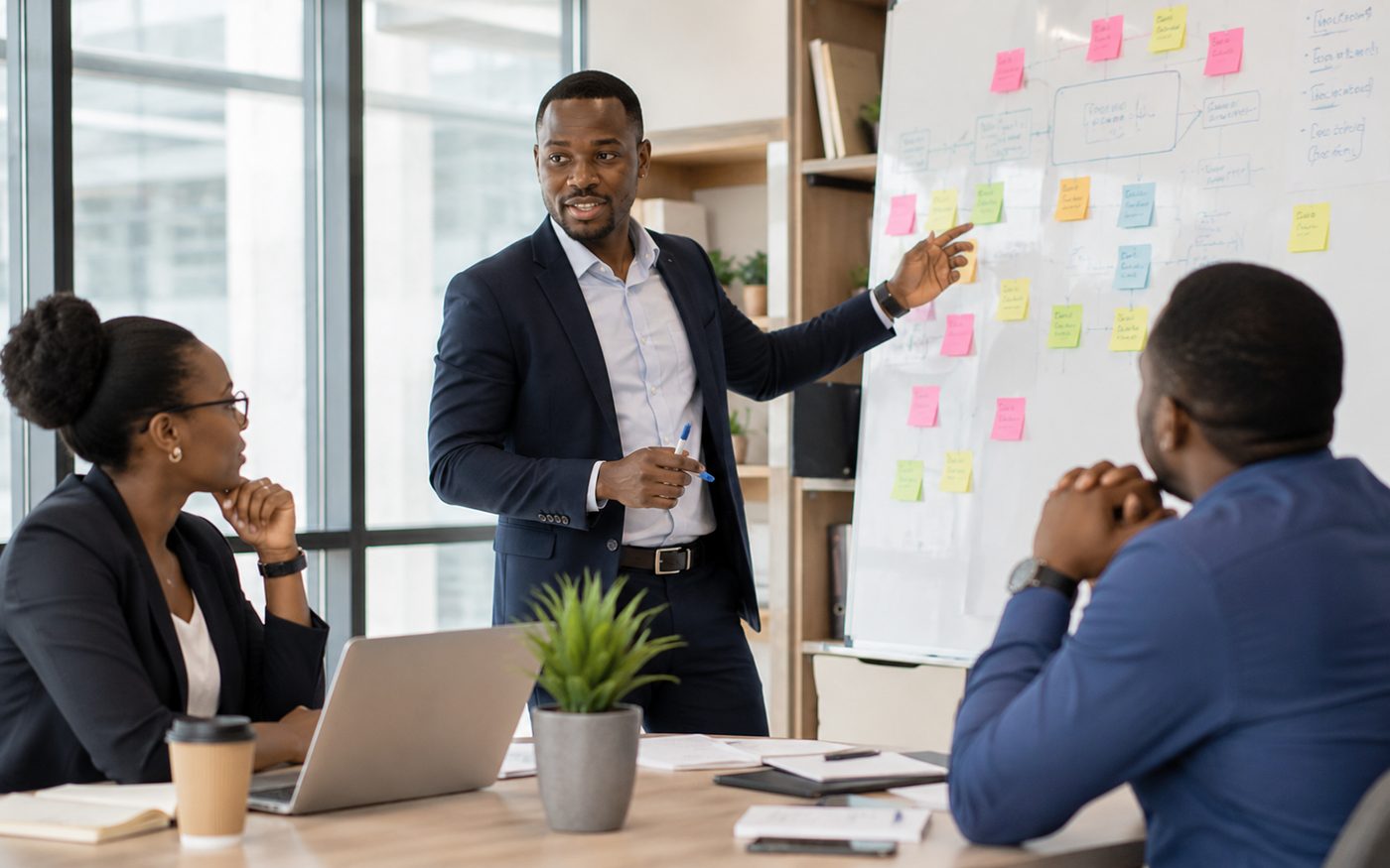 Participante Axis IS lors d'un programme de formation